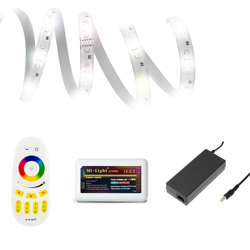 Beginners set - slimme ledstrip - KOUD WIT Beginners set - slimme ledstrip - KOUD WIT